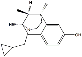 (+)-Cyclazocine 结构式