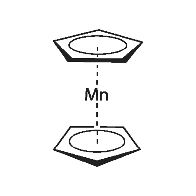 BIS(CYCLOPENTADIENYL)MANGANESE Structure