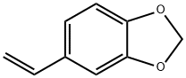 5-乙烯基苯并[D][1,3]二氧杂环戊烯,7315-32-4,结构式