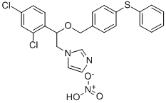 Fenticonazole nitrate Struktur
