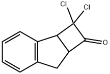 2,2-DICHLORO-2,2A,7,7A-TETRAHYDRO-1H-CYCLOBUTA[A]INDEN-1-ONE Structure