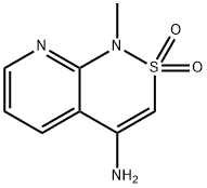 1-METHYL-2,2-DIOXO-1,2-DIHYDRO-2LAMBDA6-PYRIDO[2,3-C][1,2]THIAZIN-4-YLAMINE Structure