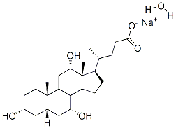 胆酸钠, 73163-53-8, 结构式