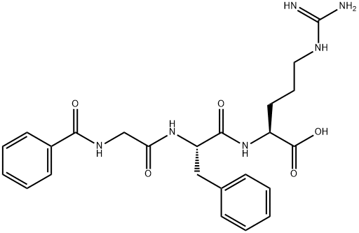 HIPPURYL-PHE-ARG-OH,73167-83-6,结构式