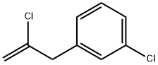 2-Chloro-3-(3-chlorophenyl)prop-1-ene Structure