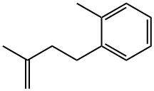 2-メチル-4-(2-メチルフェニル)-1-ブテン 化学構造式
