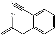 2-Bromo-3-(2-cyanophenyl)prop-1-ene Structure