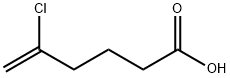 5-CHLORO-HEX-5-ENOIC ACID 结构式
