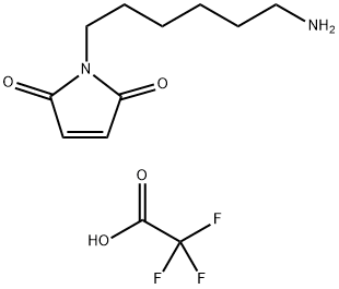 1-(6-氨基己基)-1H-吡咯-2,5-二酮 2,2,2-三氟乙酸盐, 731862-92-3, 结构式