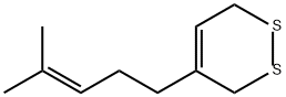 4-(4-Methyl-3-pentenyl)-1,2-dithia-4-cyclohexene 结构式