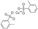 copper bis(methylbenzenesulphonate) Structure