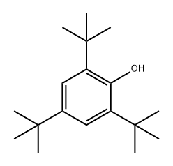 2,4,6-Tri-tert-butylphenol Structure