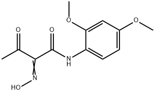 N-(2,4-DIMETHOXY-PHENYL)-2-HYDROXYIMINO-3-OXO-BUTYRAMIDE Structure