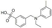 3-((ethyl(m-tolyl)amino)methyl)benzenesulfonic acid Struktur