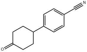 4-(4-OXOCYCLOHEXYL)BENZONITRILE Struktur