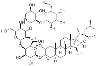 Desglucodigitonin Struktur