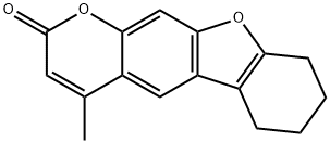 4-methyltetrahydrobenzopsoralen Structure