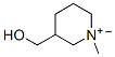 3-hydroxymethyl-N,N-dimethylpiperidinium 结构式