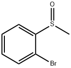 メチル(2-ブロモフェニル)スルホキシド 化学構造式