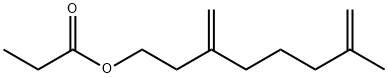 Propanoic acid 3-methylene-7-methyl-7-octenyl ester 结构式