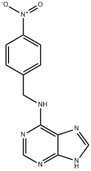 9-(PARA-NITROBENZYL)ADENINE Struktur