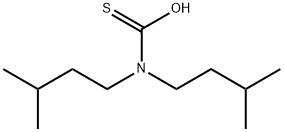 Carbamothioic  acid,  bis(3-methylbutyl)-  (9CI) Struktur