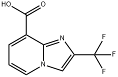 2-(三氟甲基)咪唑并[1,2-A]吡啶-8-羧酸,73221-20-2,结构式