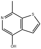 Thieno[2,3-c]pyridin-4-ol, 7-methyl- (9CI) Structure