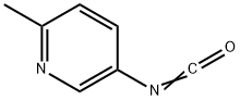 5-イソシアナト-2-メチルピリジン 化学構造式
