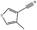 4-Methylthiophene-3-carbonitrile Struktur