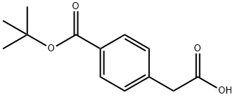 2-(4-叔丁氧基羰基)苯乙酸, 732308-82-6, 结构式