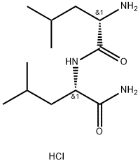 H-LEU-LEU-NH2 HCL Structure