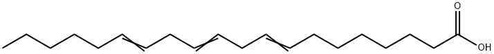 8,11,14-Eicosatrienoic Acid Struktur