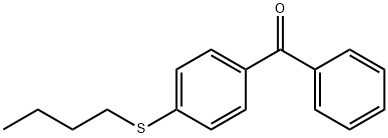 [4-(BUTYLTHIO)PHENYL](PHENYL)METHANONE Struktur