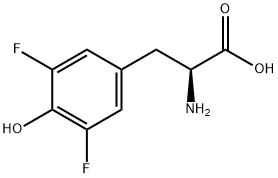 3,5-Difluoro-L-tyrosine Struktur