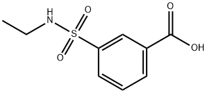 3-[(乙基氨基)磺酰基]苯甲酸, 7326-74-1, 结构式
