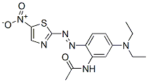 N-[5-(diethylamino)-2-[(5-nitro-2-thiazolyl)azo]phenyl]acetamide|