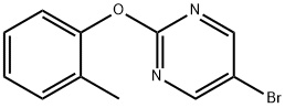 5-BROMO-2-(O-TOLYLOXY)PYRIMIDINE price.