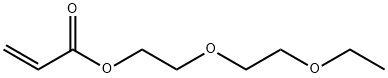 2-(2-Ethoxyethoxy)ethyl acrylate Struktur