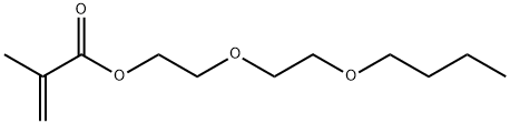 甲基丙烯酸丁氧基二甘醇酯 结构式