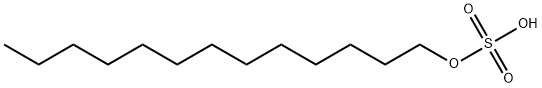 Sulfuric acid hydrogen tridecyl ester Structure