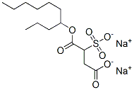 disodium 4-decyl 2-sulphonatosuccinate Structure