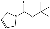 N-Boc-3-吡咯啉,73286-70-1,结构式