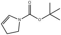 1-N-BOC-2,3-ジヒドロピロール 化学構造式