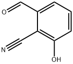 Benzonitrile, 2-formyl-6-hydroxy- (9CI) Structure