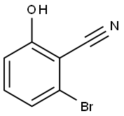 2-broMo-6-hydroxybenzonitrile Struktur