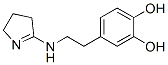 1,2-Benzenediol, 4-[2-[(3,4-dihydro-2H-pyrrol-5-yl)amino]ethyl]- (9CI) Struktur