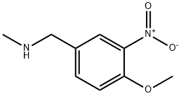 N-(4-Methoxy-3-nitrobenzyl)-N-methylamine Structure