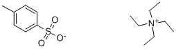 TETRAETHYLAMMONIUM P-TOLUENESULFONATE Struktur