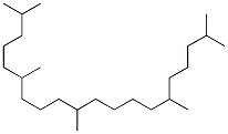 2,6,10,15,19-pentamethyleicosane, 73303-36-3, 结构式
